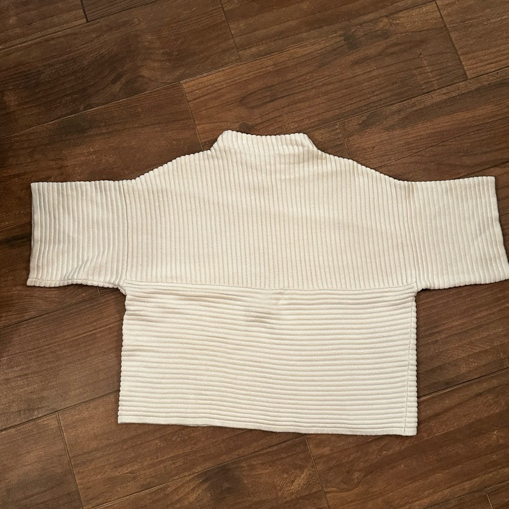 Chico's Cozy Ivory Knit Sweater Size 3 (XL) - Picture 2 of 3